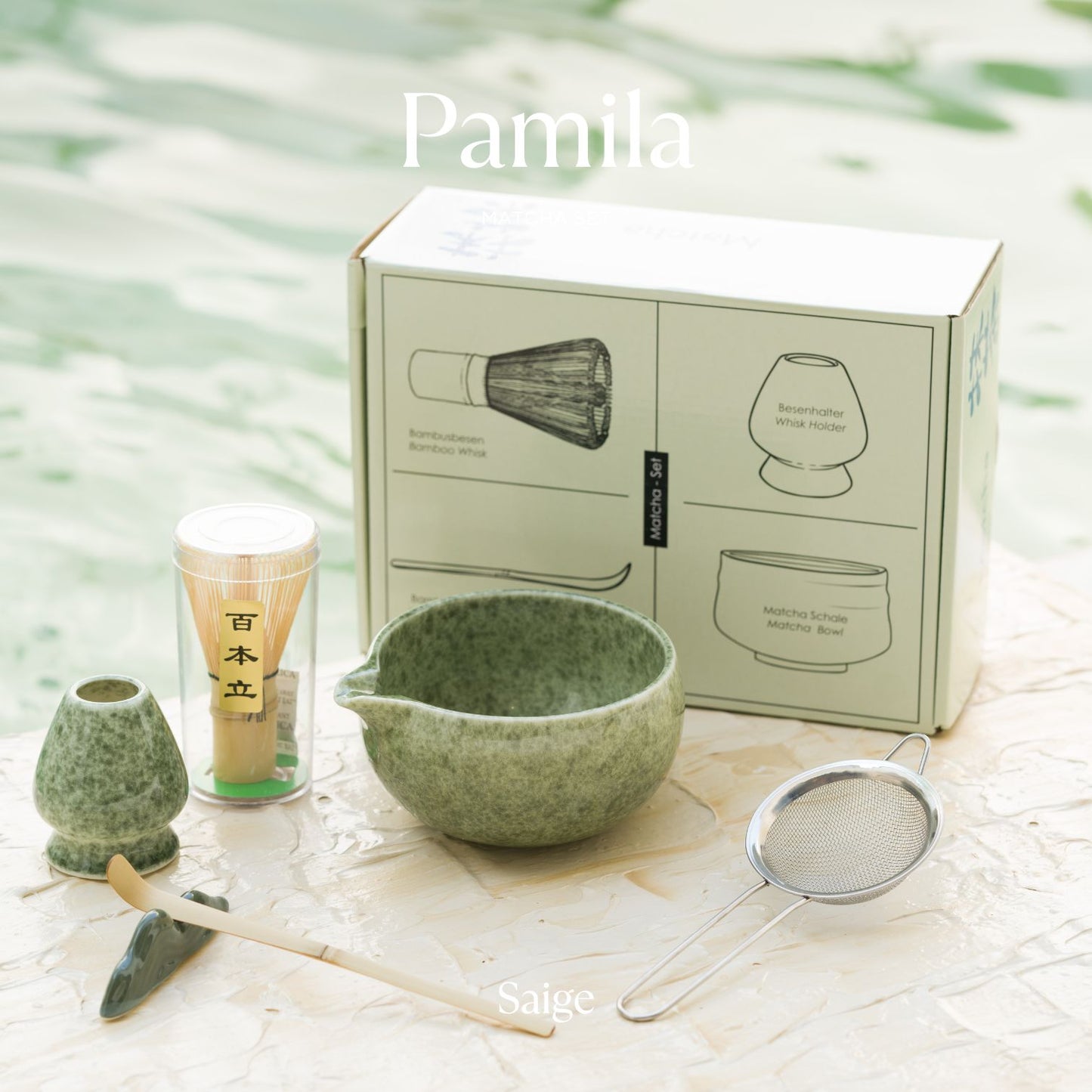 Pamila Matcha Set