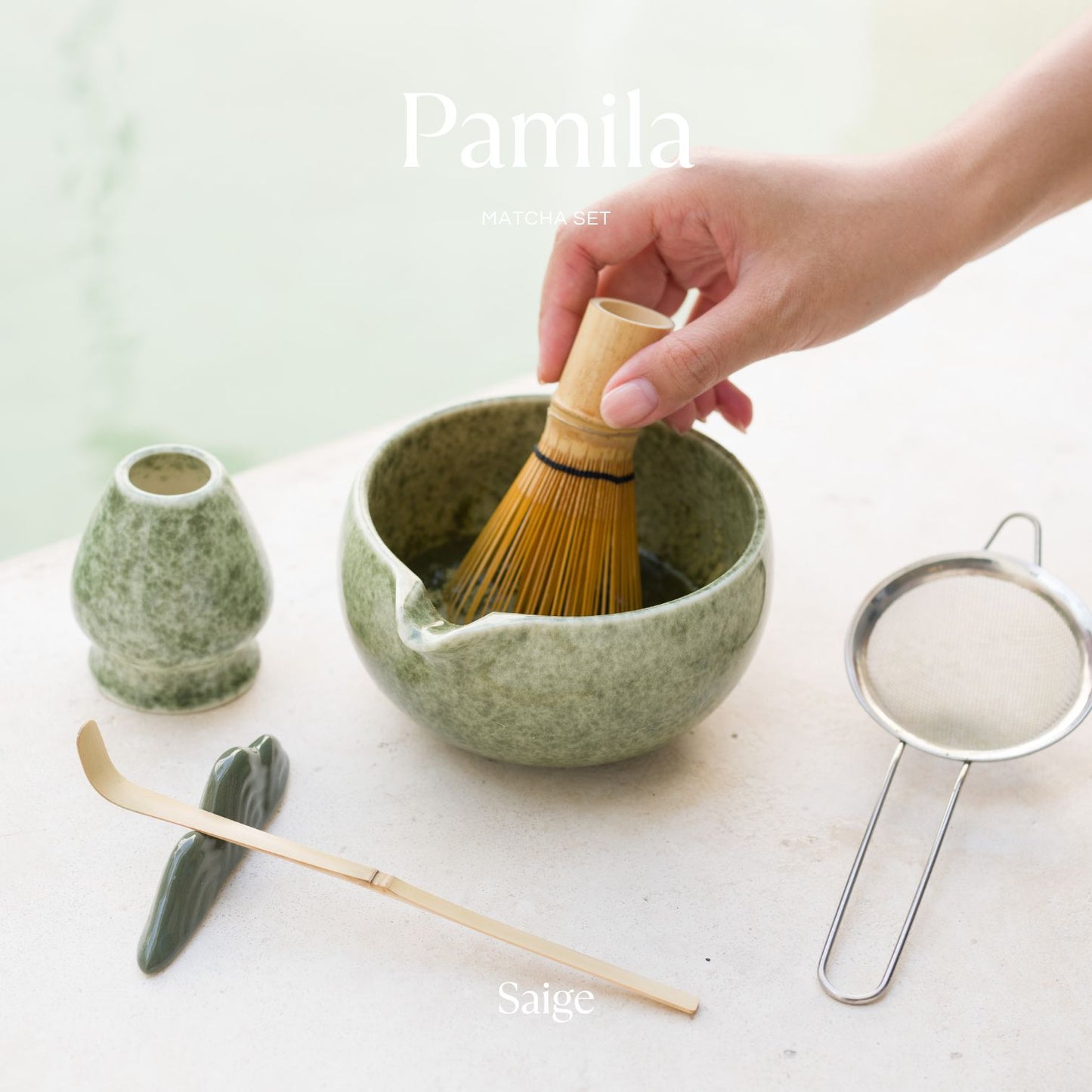 Pamila Matcha Set