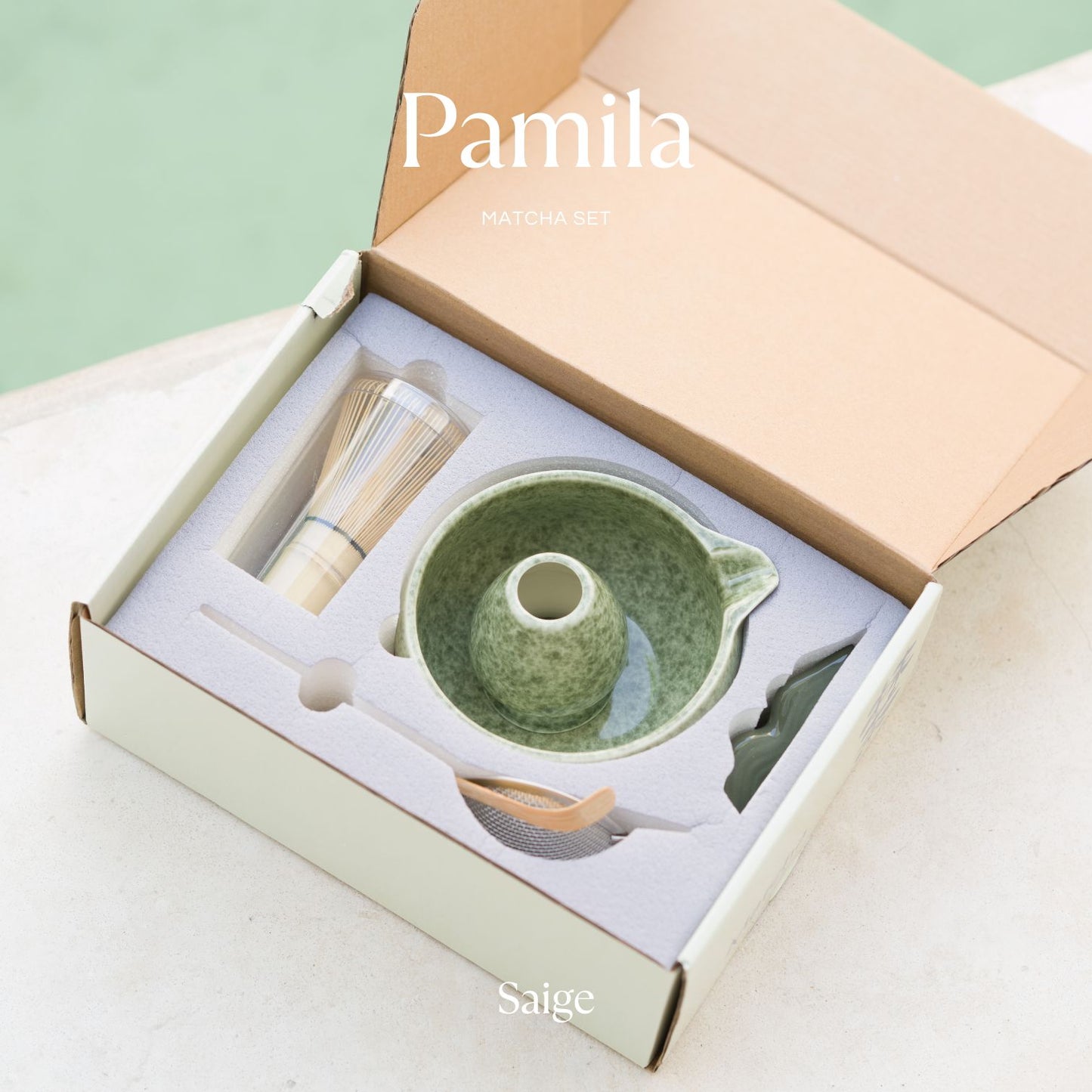 Pamila Matcha Set