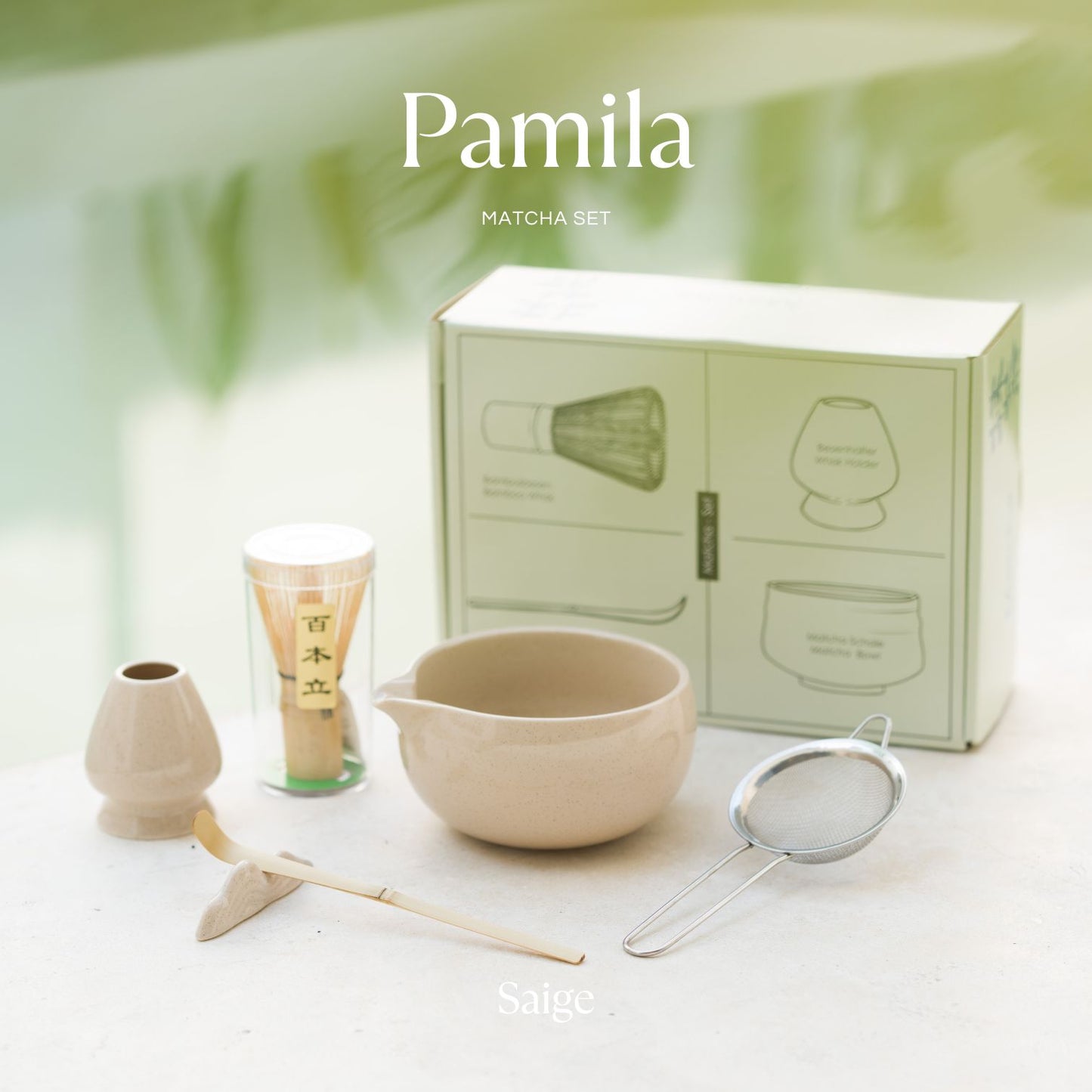 Pamila Matcha Set